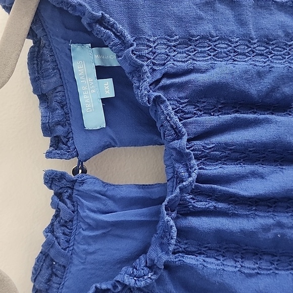 Draper James RSVP sleeveless dress in blue size XXL - Picture 3 of 7
